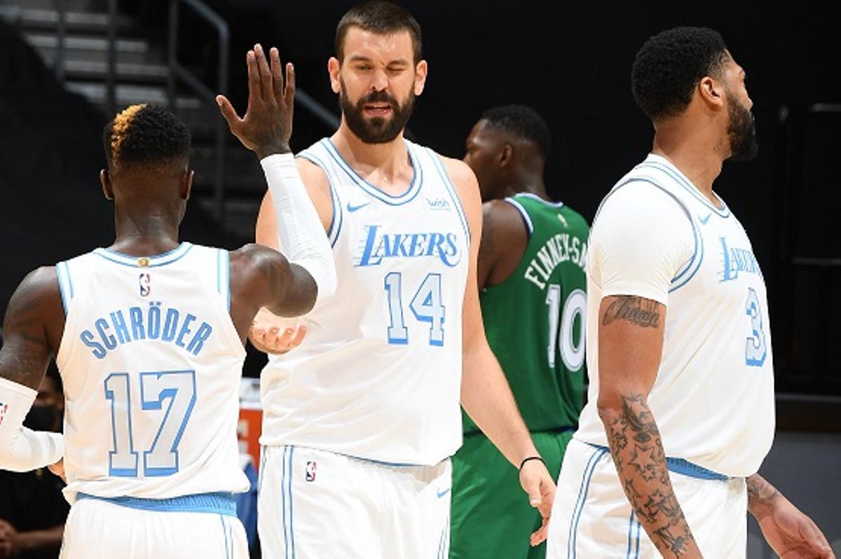 Triomf dels Lakers de Marc Gasol contra Dallas