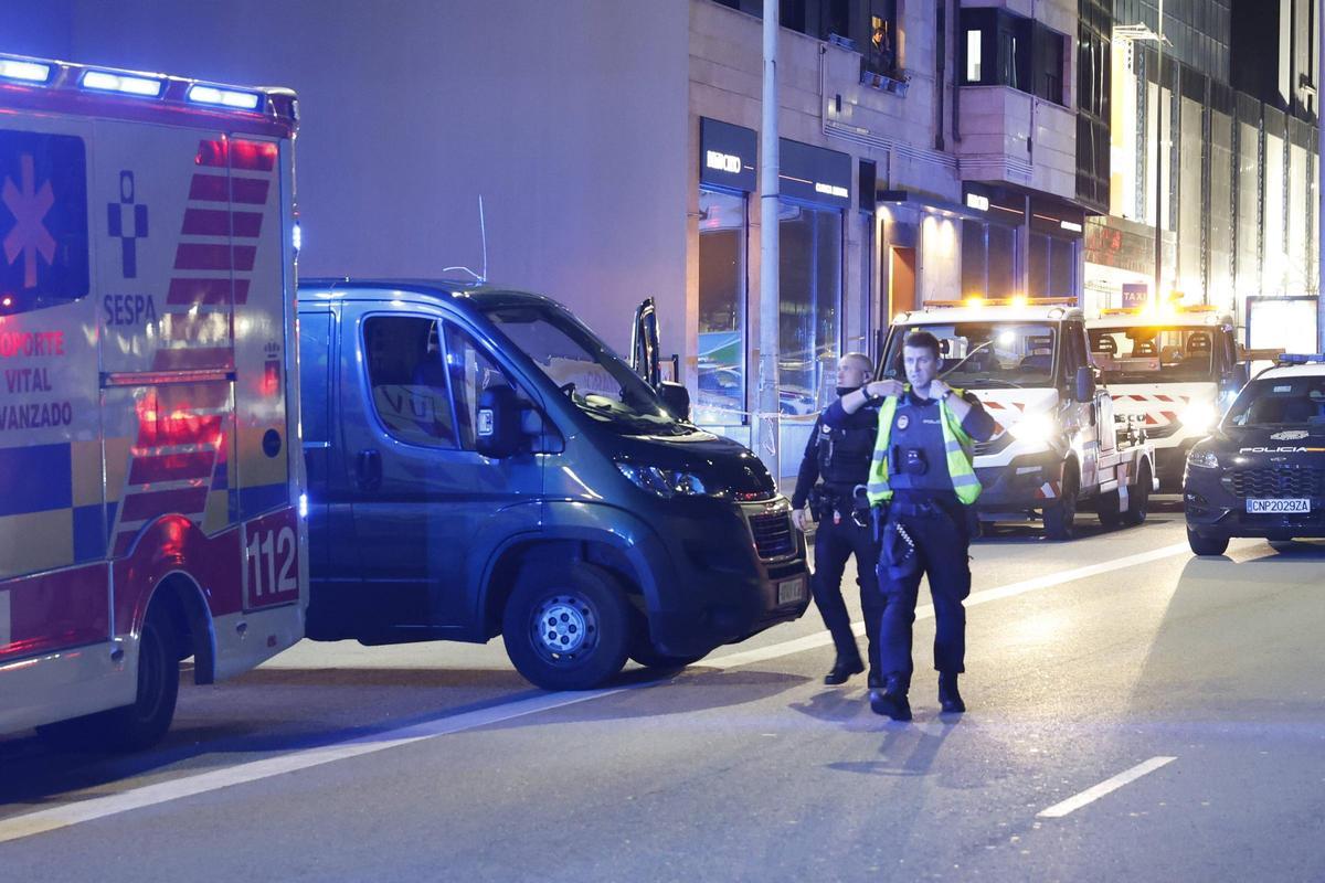 Brutal accidente de tráfico en Gijón con dos fallecidos