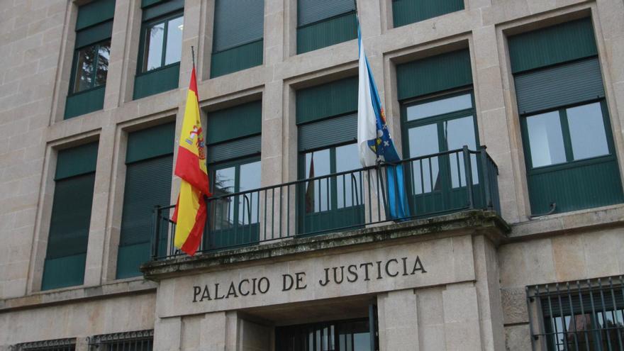 Palacio de justicia de Ourense, sede de la Audiencia Provincial.
