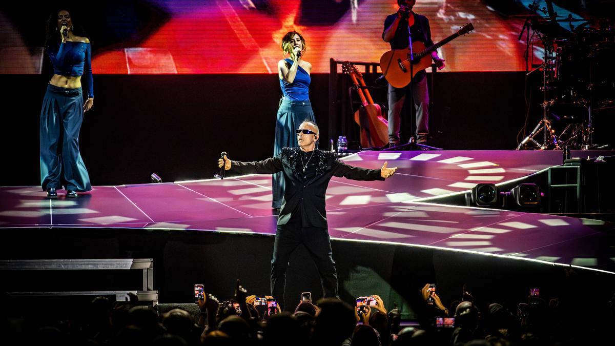 Eros Ramazzotti en el Palau Sant Jordi.