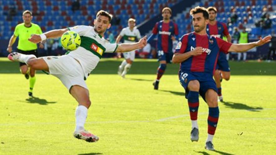 Boyé en el último partido ante el Levante