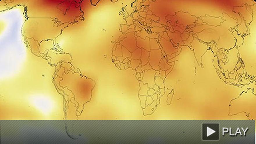 El calor se apodera de la Tierra