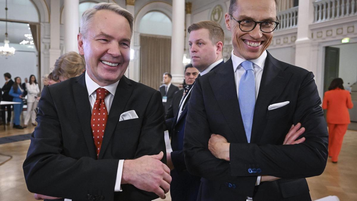 Alexander Stubb y Pekka Haavisto.