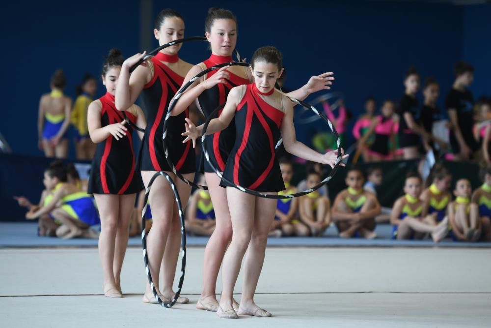 750 gimnastas en un trofeo solidario en A Coruña