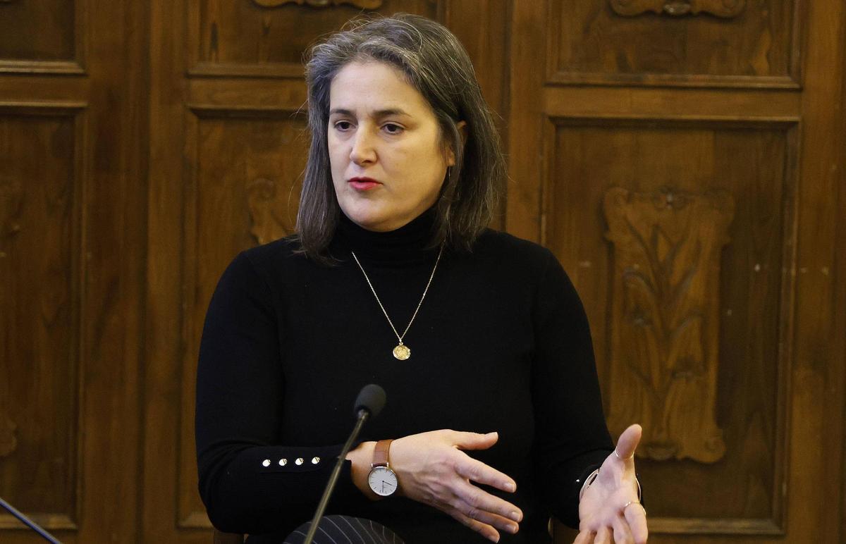 Vanessa Alvite, de Punto Compostela y Joyería José Antonio.