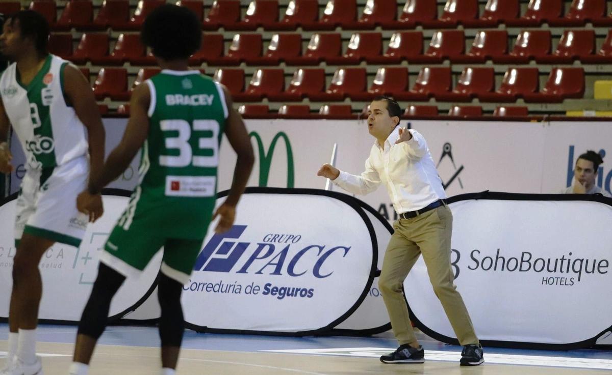Rafa Sanz, en el Coto Córdoba Huesca de la primera vuelta.