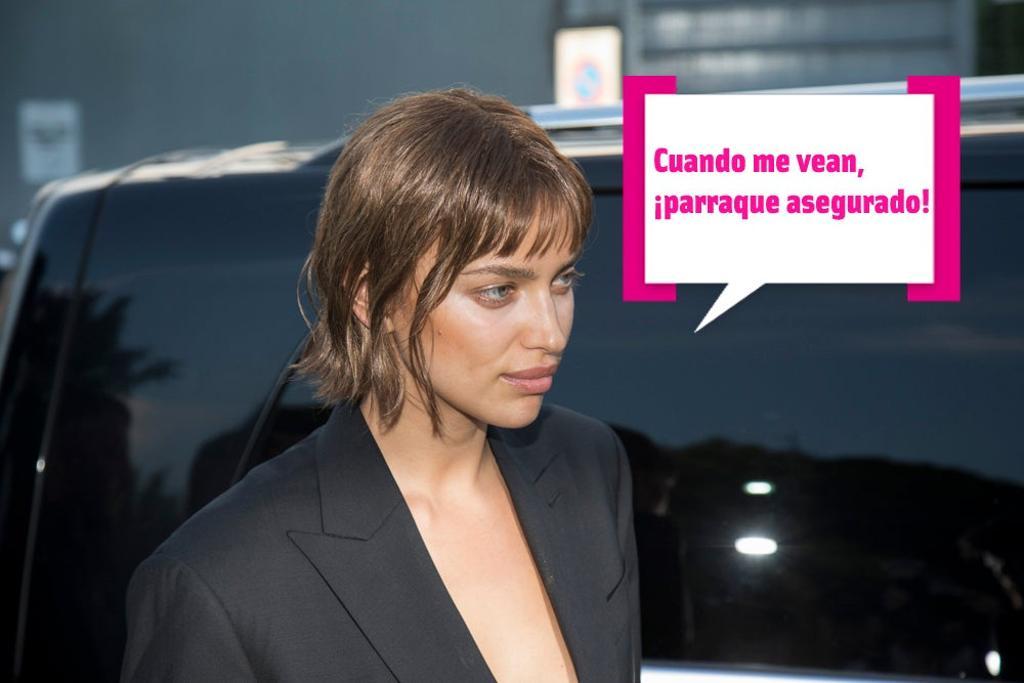 Irina Shayk sorprende por las calles de Milán con un arriesgado corte de pelo