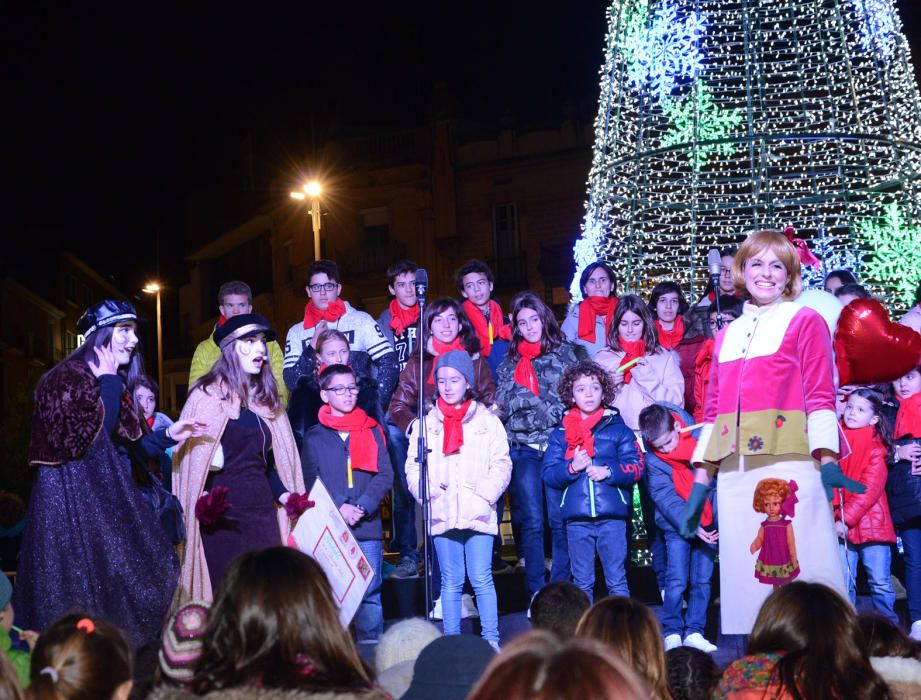 Encesa dels llums de Nadal de Figueres