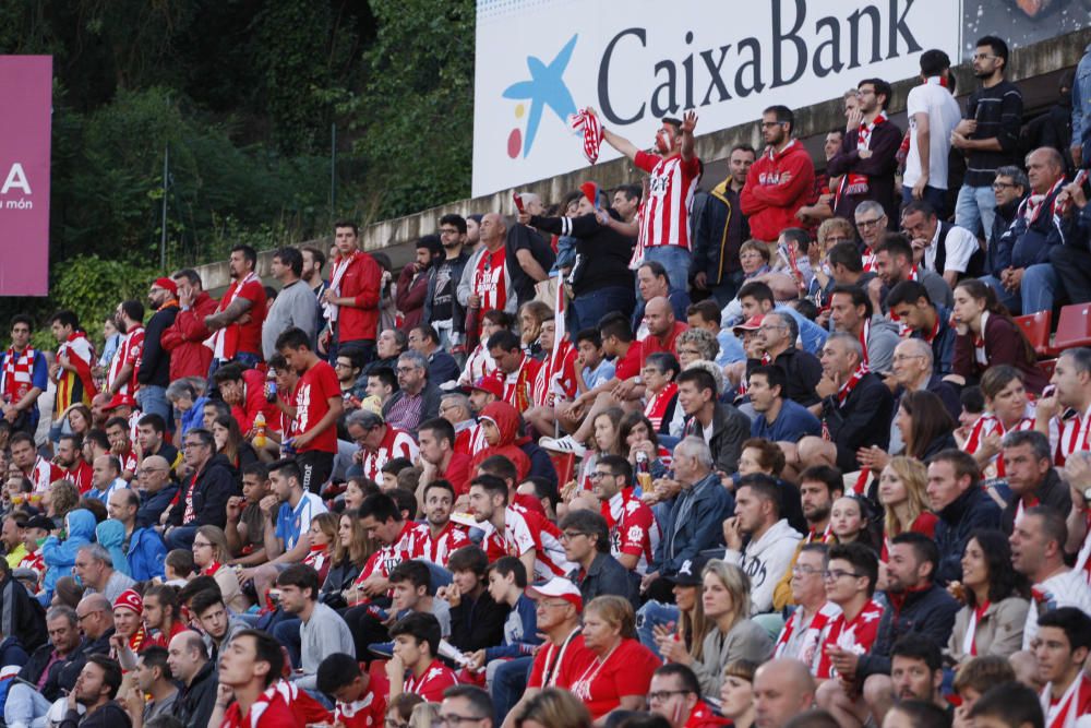 L'afició del Girona a Montilivi