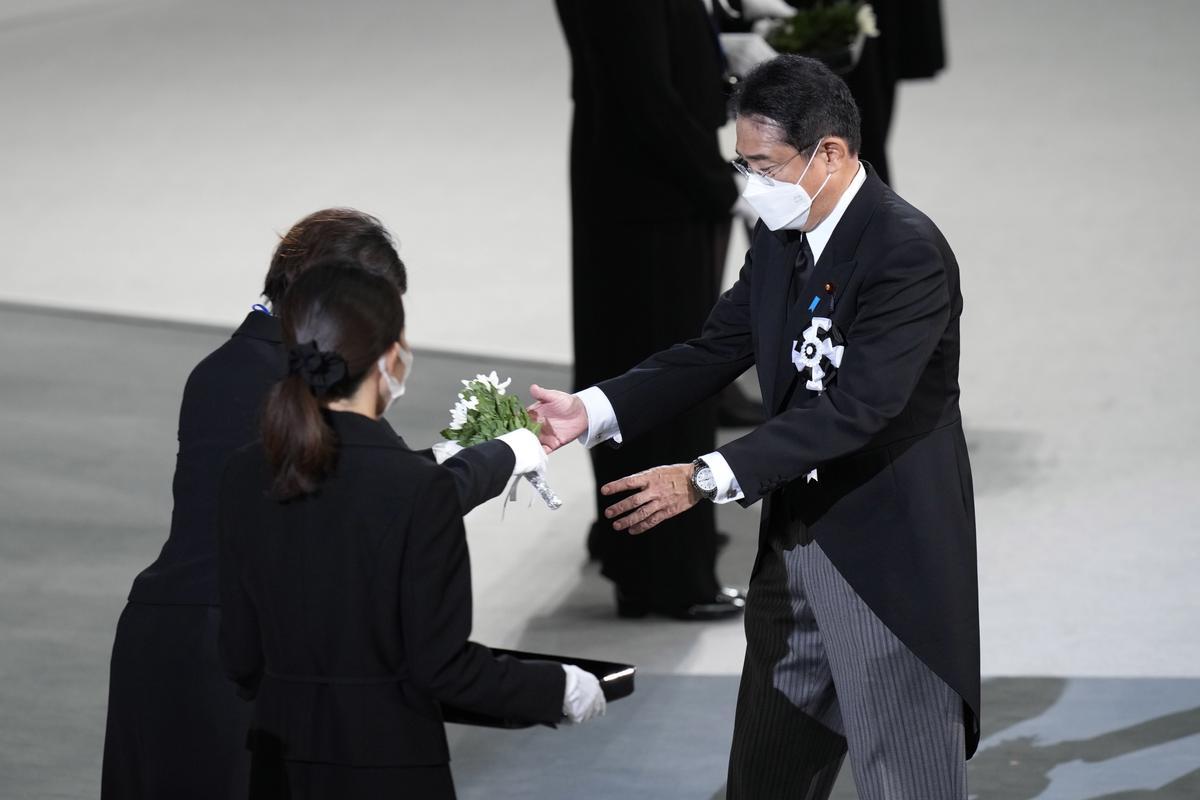 Funeral de Estado del exprimer ministro de Japón Shinzo Abe