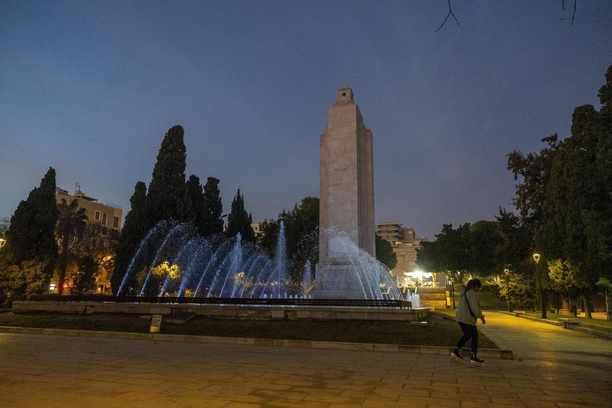 El monumento de sa Feixina vuelve a estar en el centro de la polémica.