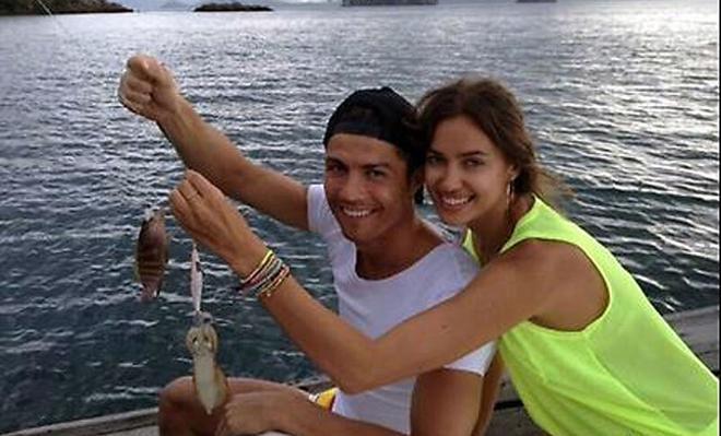 Cristiano Ronaldo, con Irina Shayk