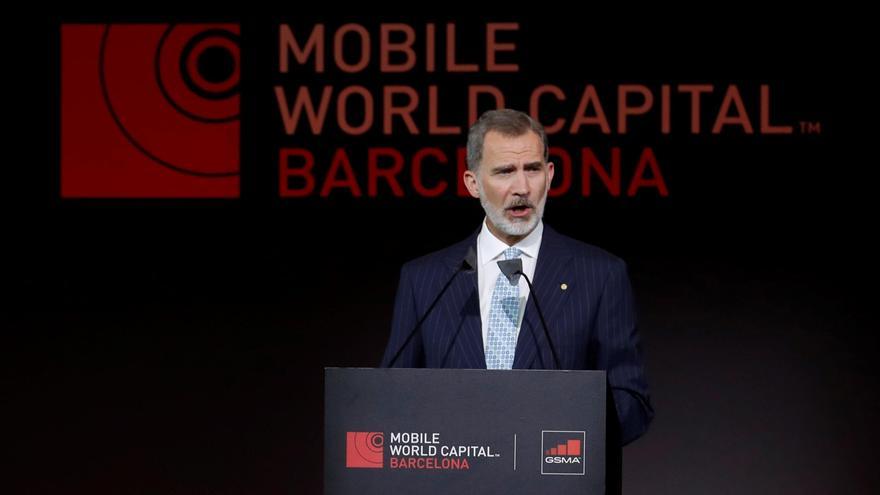 Felipe VI se congratula por la recuperación del Mobile World Congress en Barcelona