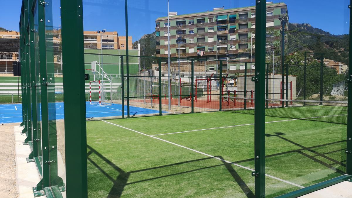 Nuevas instalaciones en el polideportivo de Serra