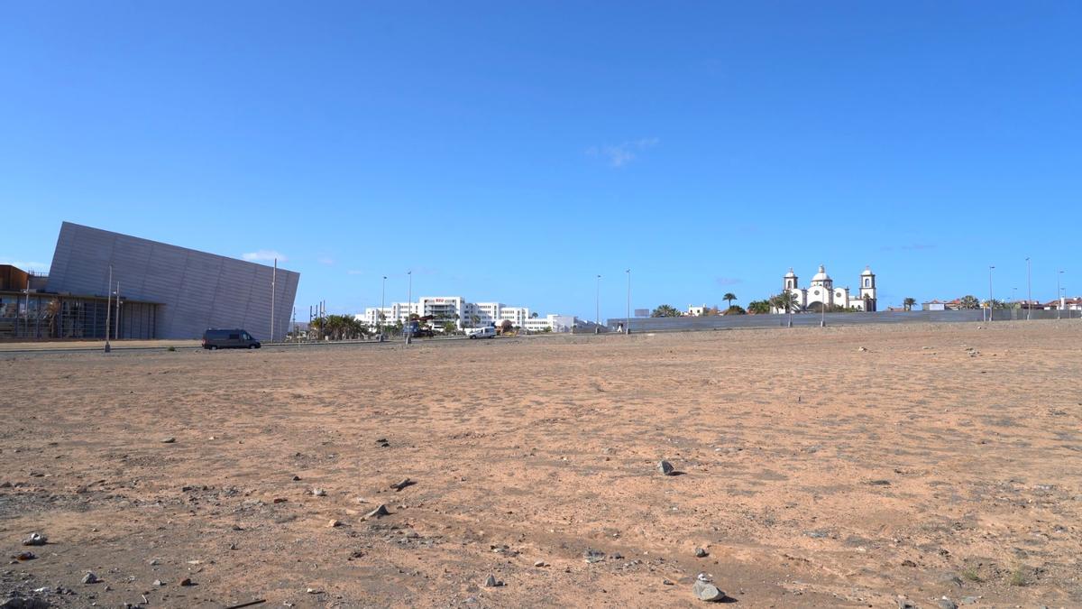 Parcelas de Meloneras que serán destinadas para la construcción de infraestructuras y dotaciones públicas.