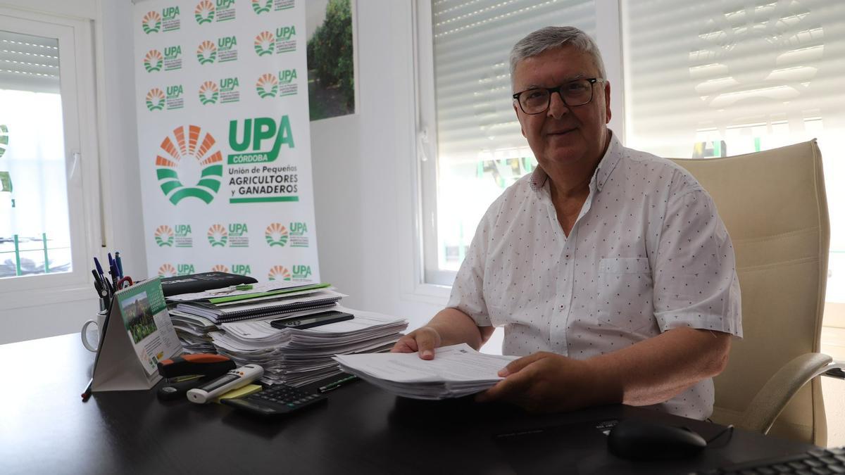 Miguel Cobo, secretario general de UPA Córdoba
