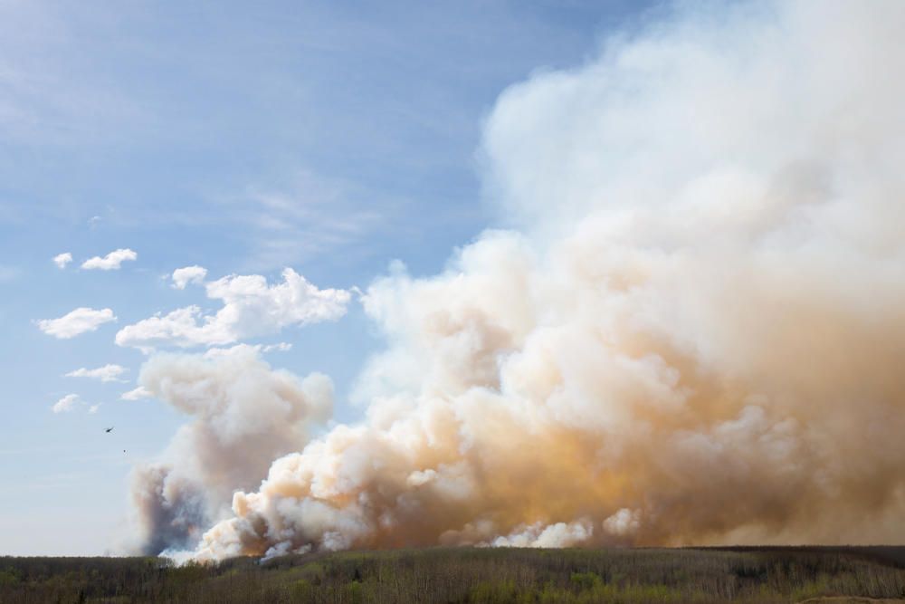 El incendio registrado en la localidad canadiense de Fort McMurray, en el estado de Alberta, ha destruido miles de hectáreas y de viviendas.