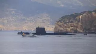 Cartagena despide al submarino ‘Galerna’ en su primera misión con la OTAN