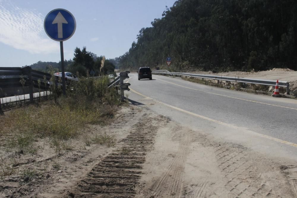 Sin carretera Moaña - Marín durante 3 meses