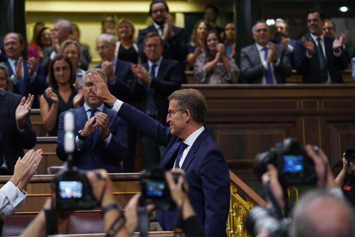 Feijóo: «No defensaré l’amnistia. Cap fi, ni la presidència del Govern, justifica els mitjans»