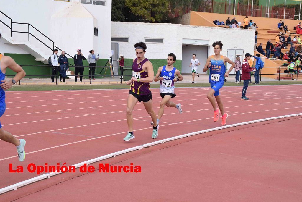 Regional absoluto y sub-23 de atletismo en Lorca