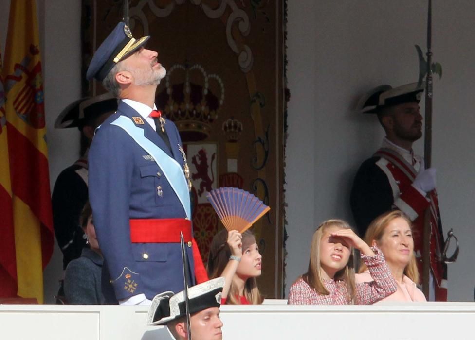 Presencia asturiana en el desfile del Día de la Hispanidad