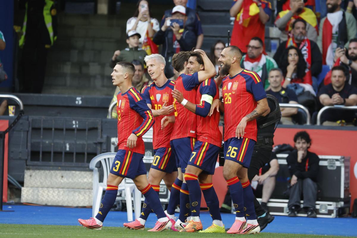 Amistoso de selecciones: España - Irak, en imágenes.