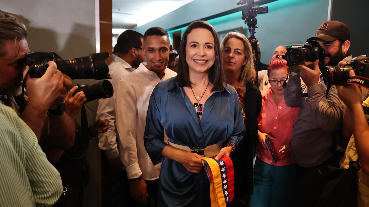 María Corina Machado , Premio Nobel de la Paz