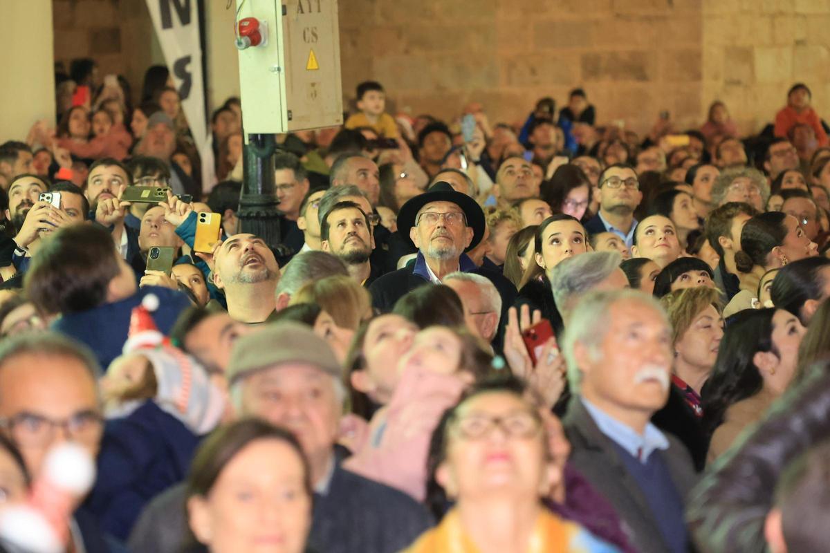 Encendido de las luces de Navidad en Castelló