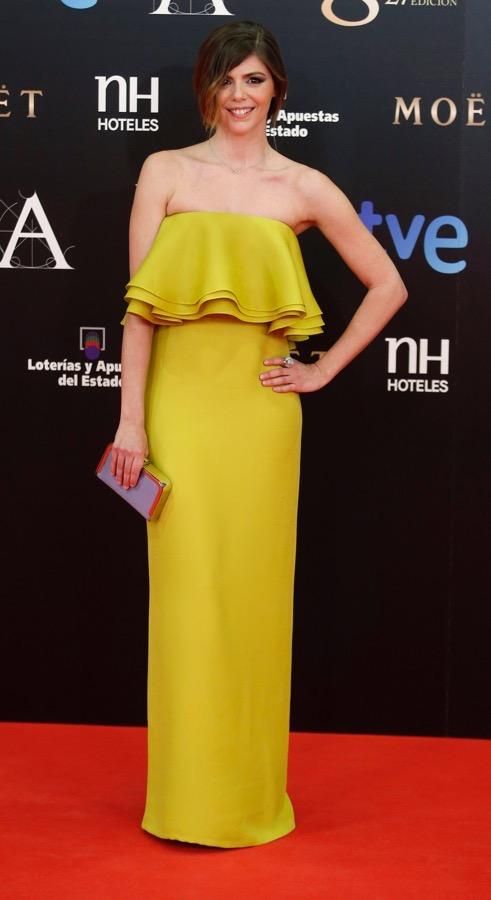 Los mejores looks de los Goya 2013 Manuela Velasco