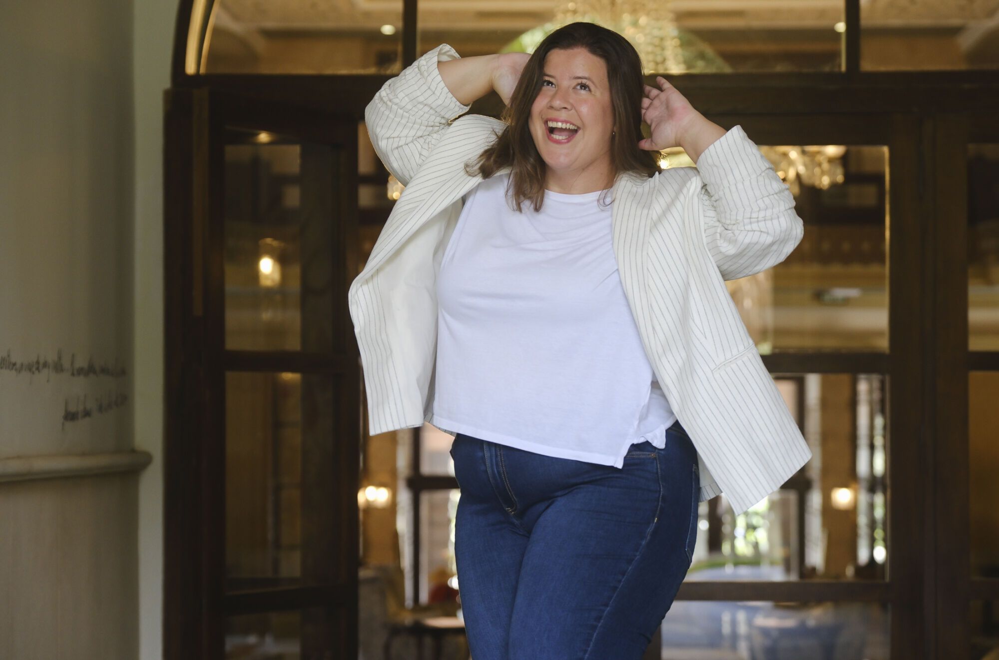 Delia Santana, cómica grancanaria