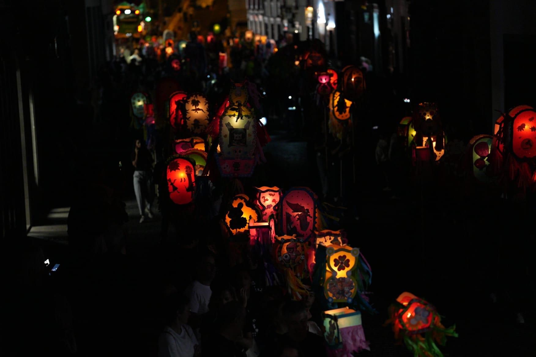 La Pandorga 'enciende' la noche de Santa Cruz de La Palma
