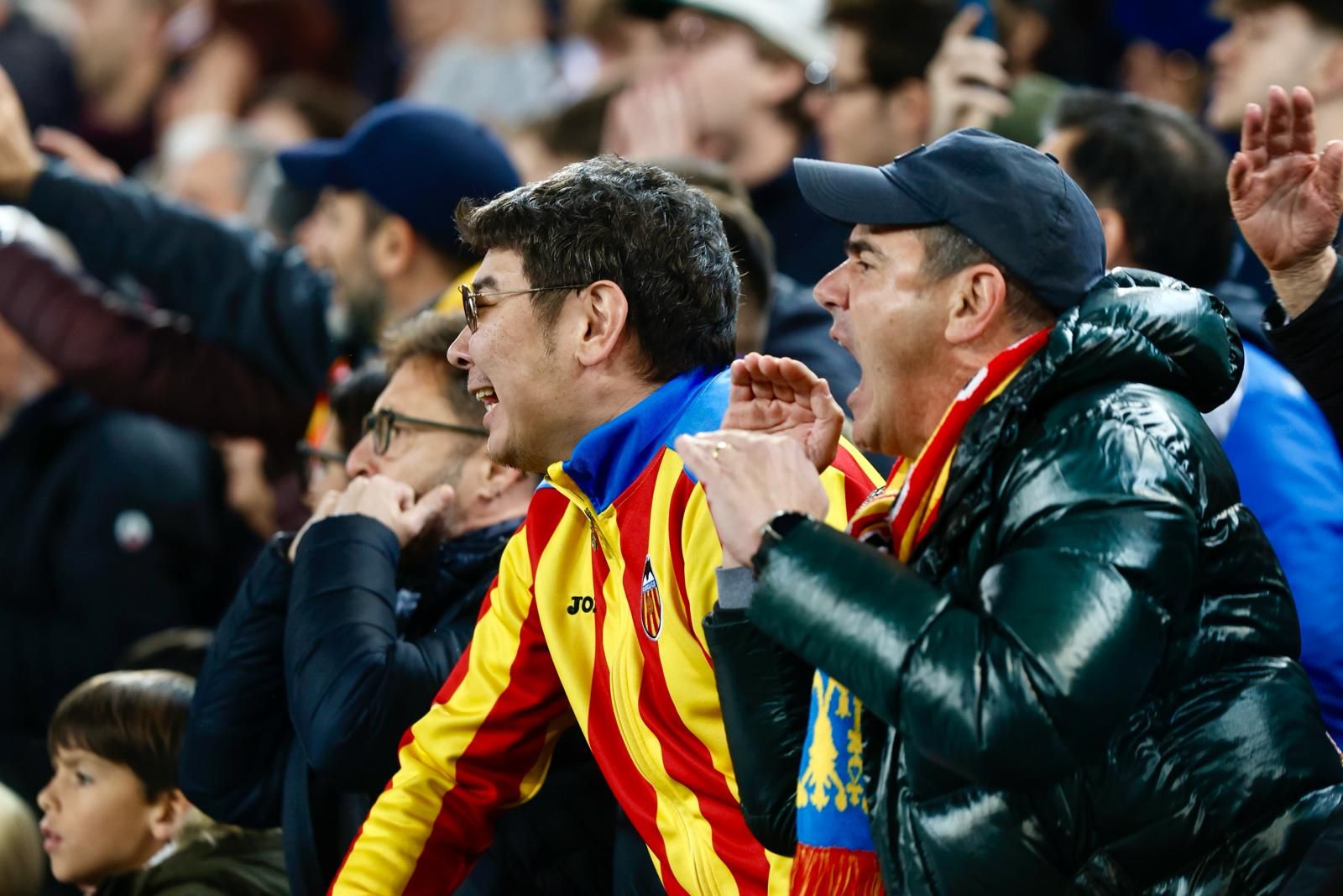 El Valencia CF - Real Madrid, en imágenes