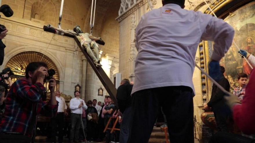 Semana Santa en Zamora: Descenso del Cristo de las Injurias