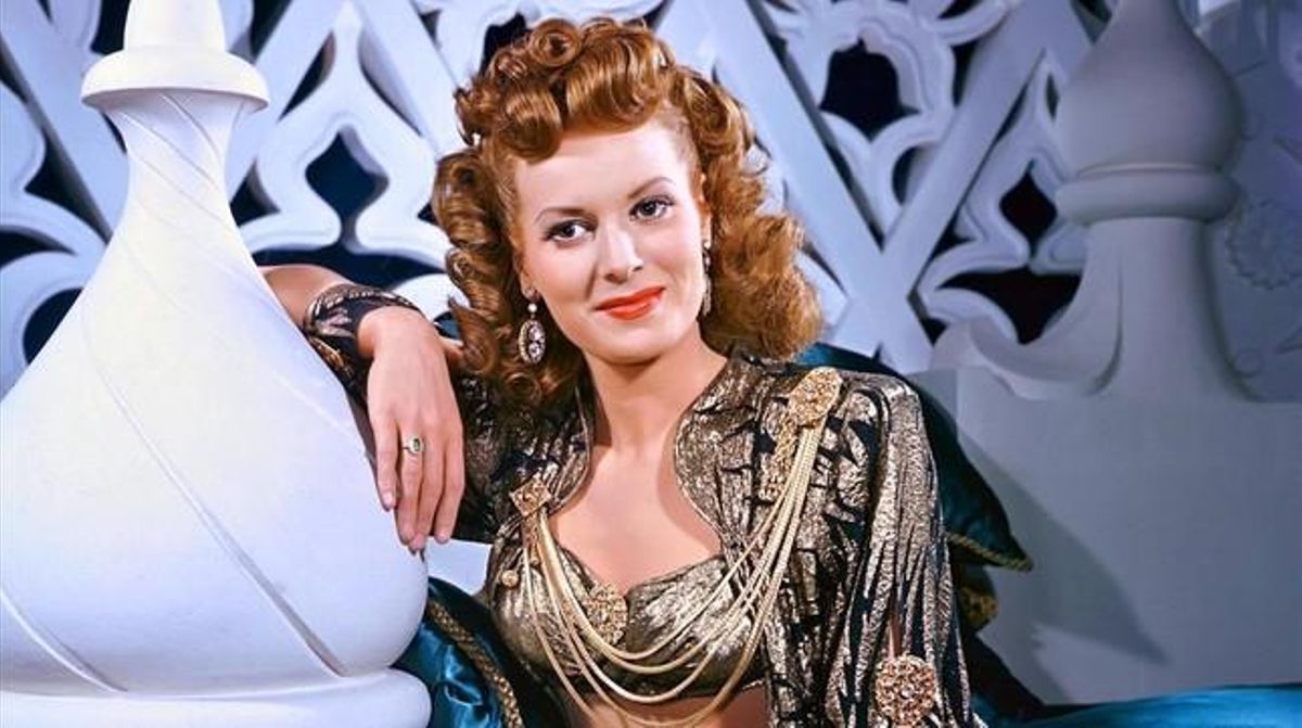 Maureen O’Hara, a ’Simbad el mariner’. Maureen O’Hara, a ’Simbad el mariner’.