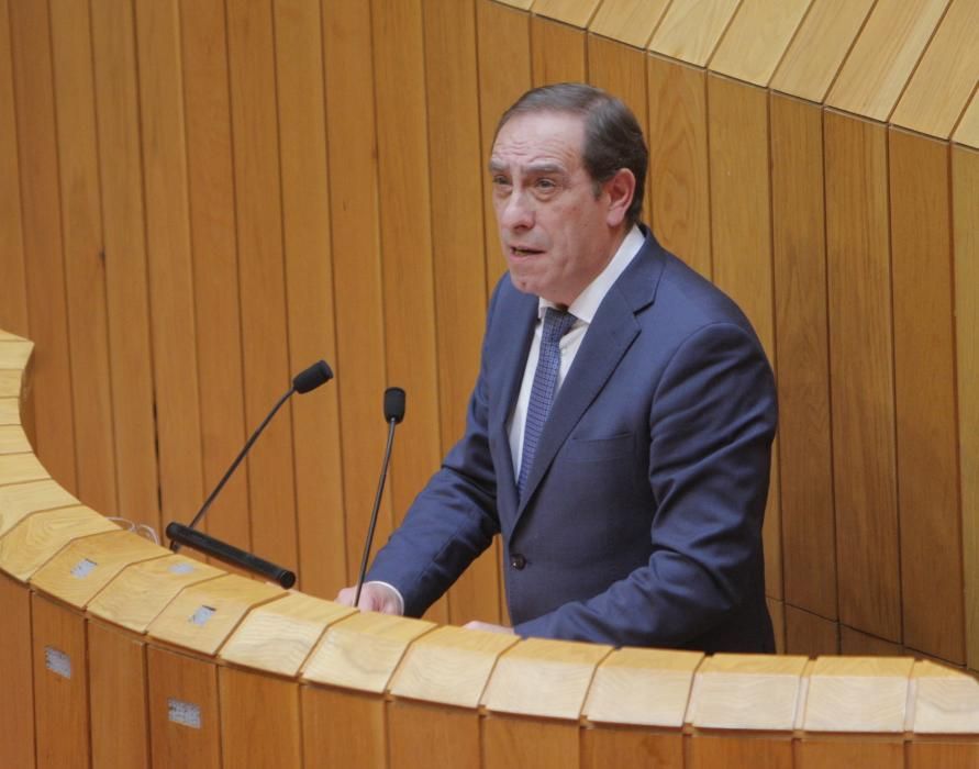 Debate del presupuesto gallego en el Parlamento