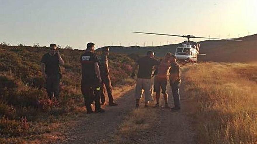 Rescate de un varón de 51 años en la sierra de Parada