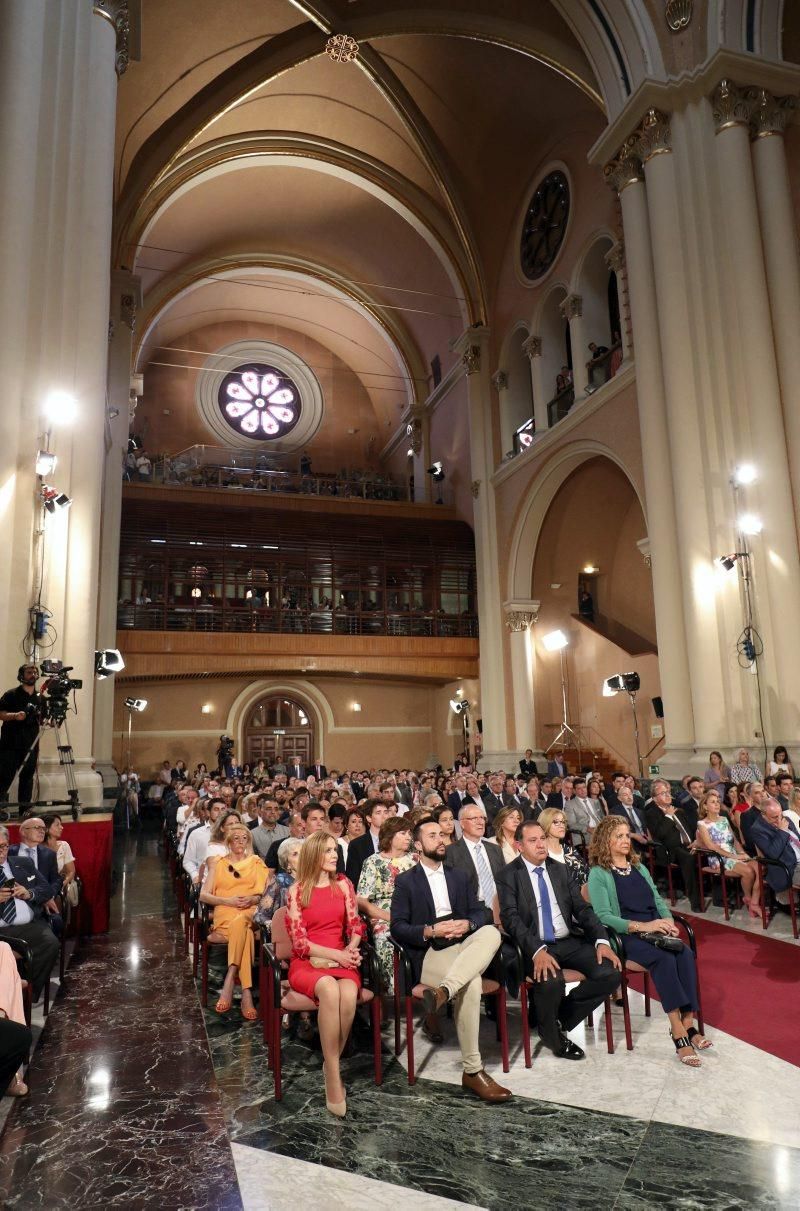 Toma de posesión de las consejeras y consejeros del Gobierno de Aragón