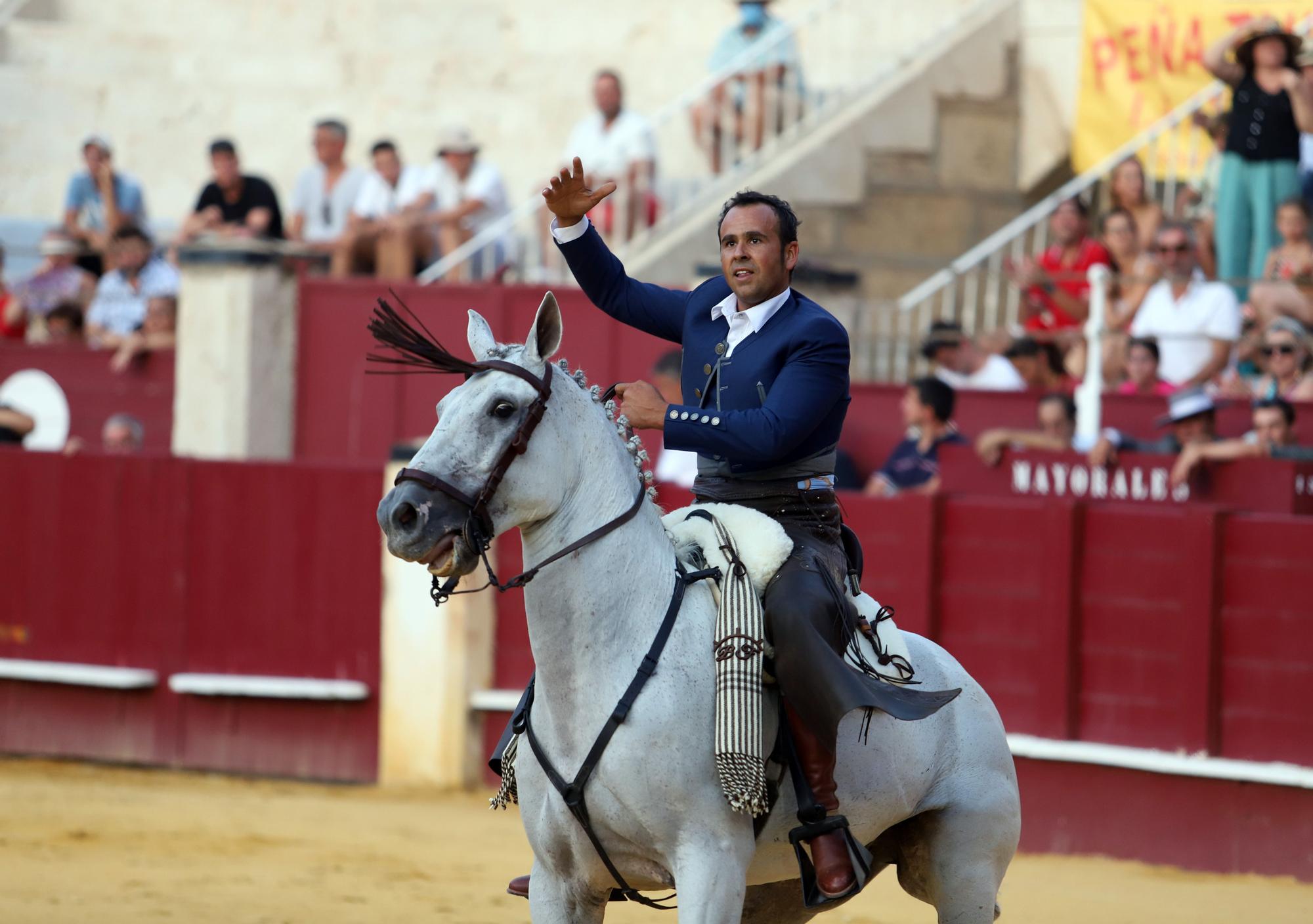 Rejones en la Feria de Málaga: Guillermo Hermoso y Ferrer Martín, doble Puerta Grande en Málaga