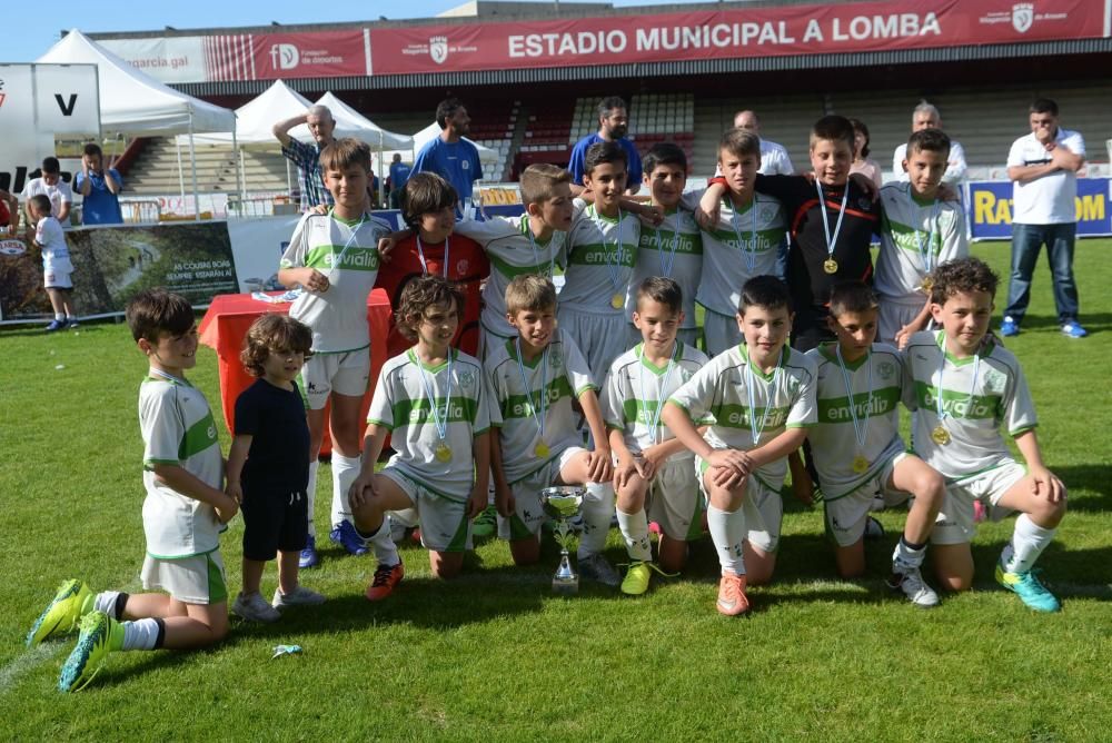 Los celestes vencen por la mínima al Pabellón Ourense en una bonita final