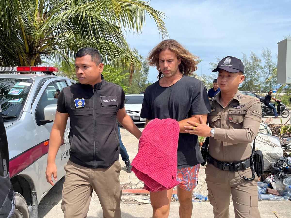 Daniel Sancho, hijo del actor español Rodolfo Sancho Aguirre, colabora con la policía tailandesa en las investigaciones tras su detención por asesinato
