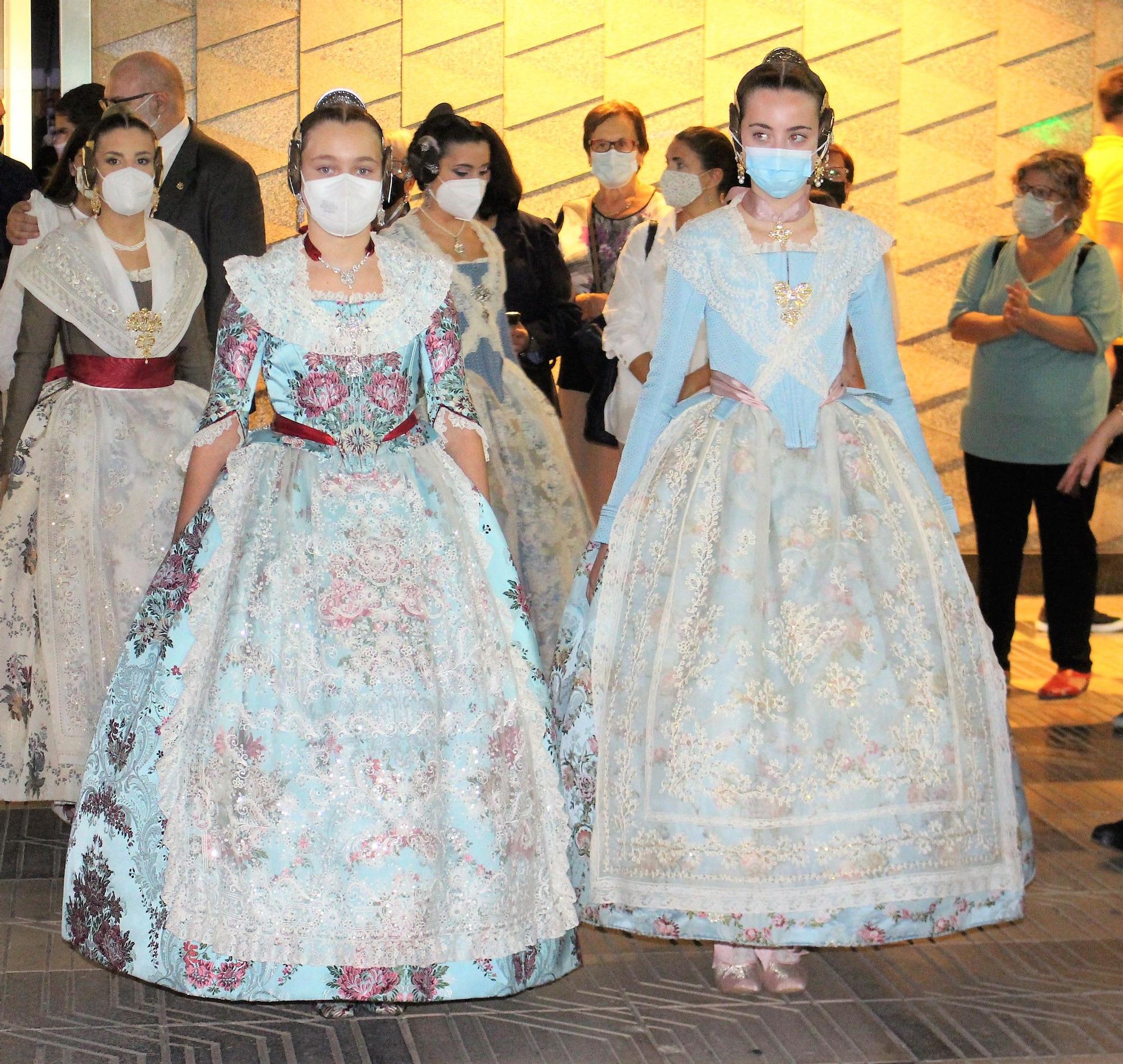 Estreno de las falleras mayores de València 2022 y las cortes en la "Festa per a Tots"