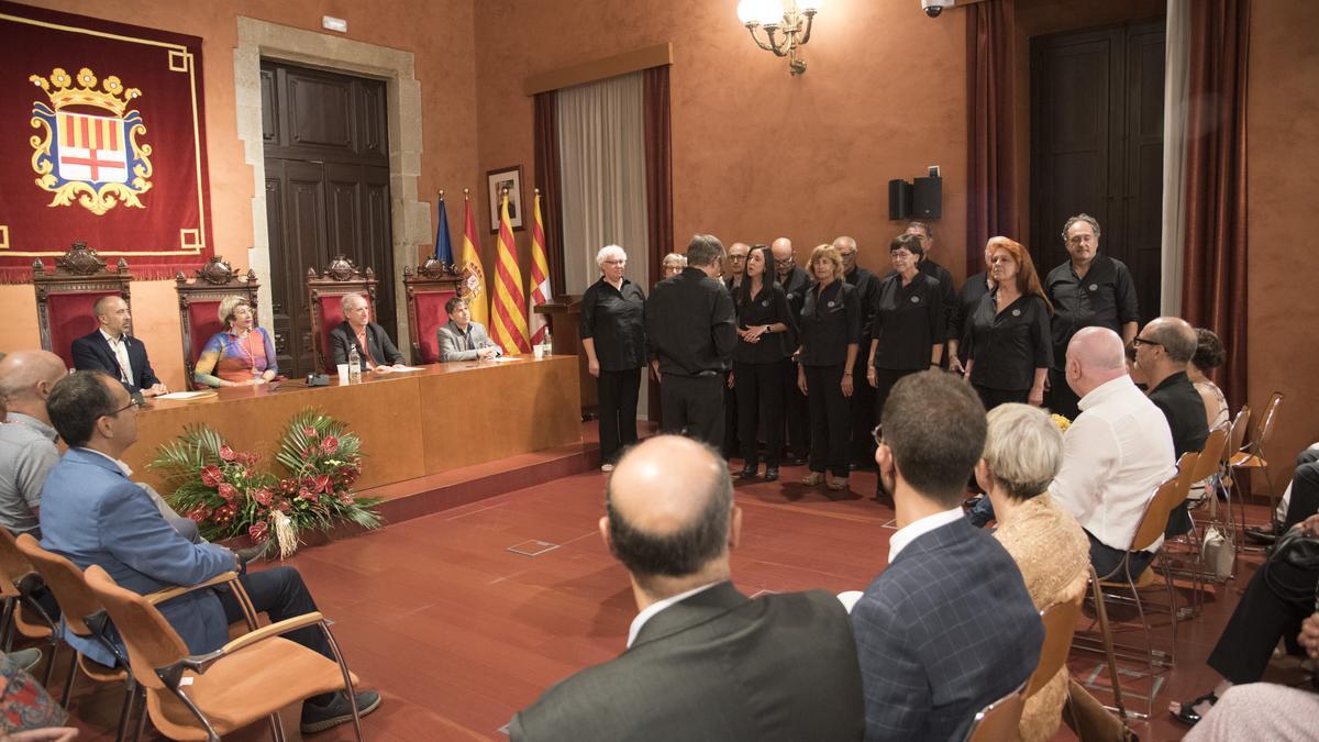 Actuació de l&#039;Orfeó Manresà 