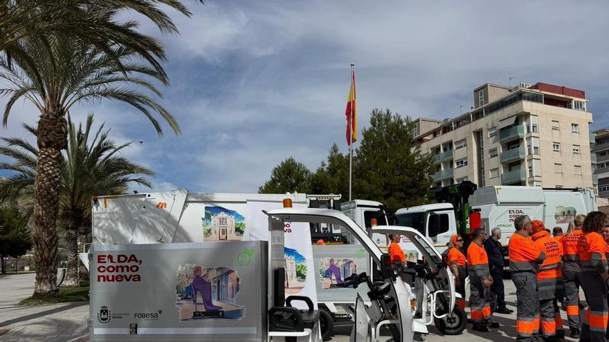  contrato de limpieza de Elda: más trabajadores, vehículos eléctricos con GPS y brigadas multifuncionales