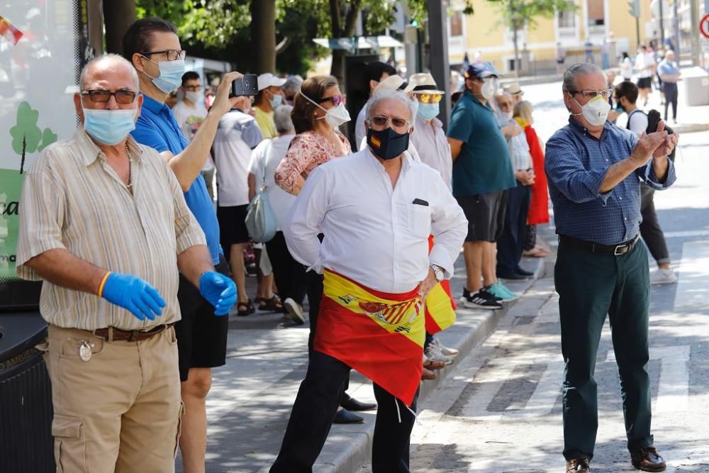 Manifestación contra el Gobierno de Sánchez