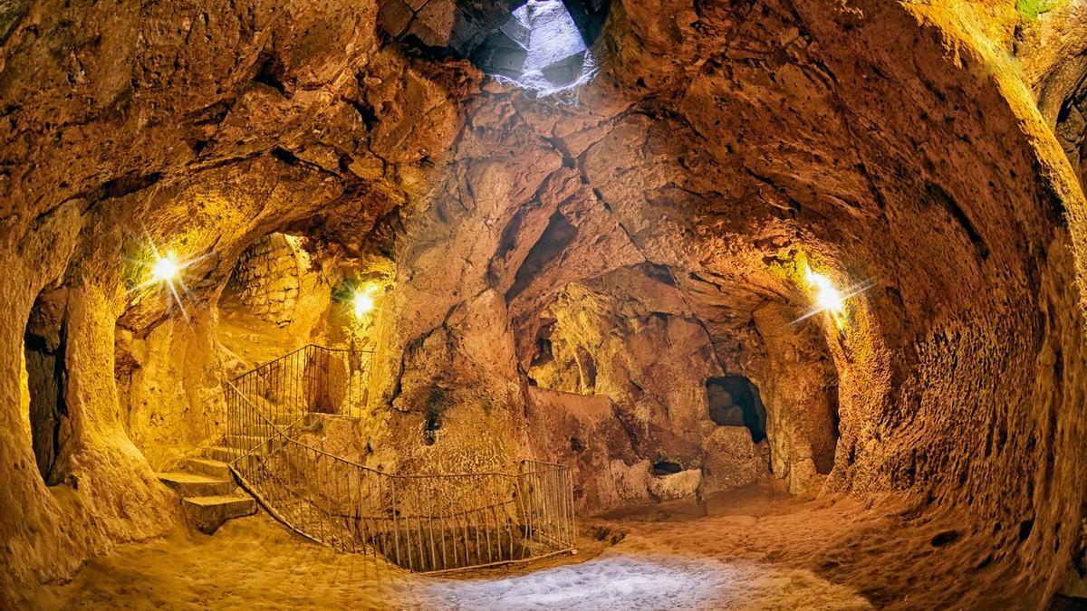 Derinkuyu, ciudad subterrránea de la Capadocia