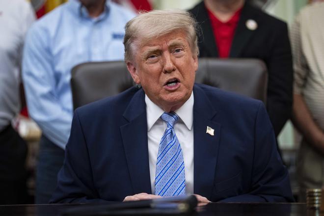 Trump renuncia a asistir al compromiso de su hijo por responsabilidades de Gobierno