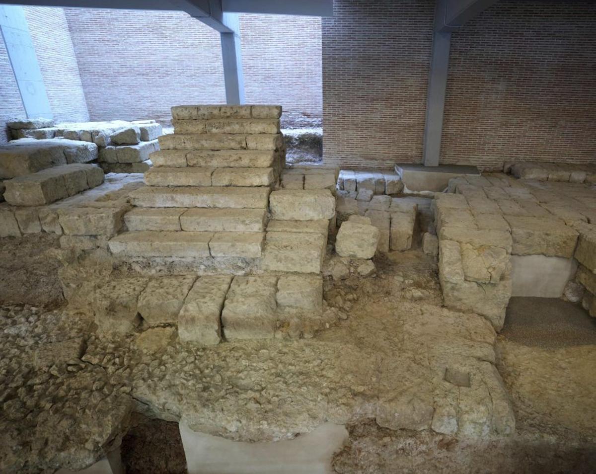 Una vista parcial del Teatro Romano de Córdoba.