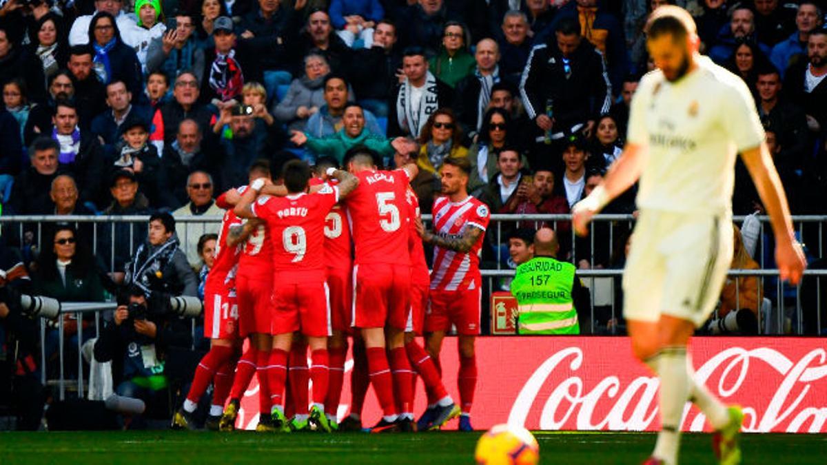 El Girona asalta el Bernabéu