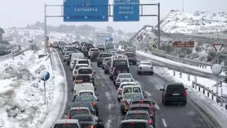 Seis años desde la gran nevada en Murcia y Cartagena